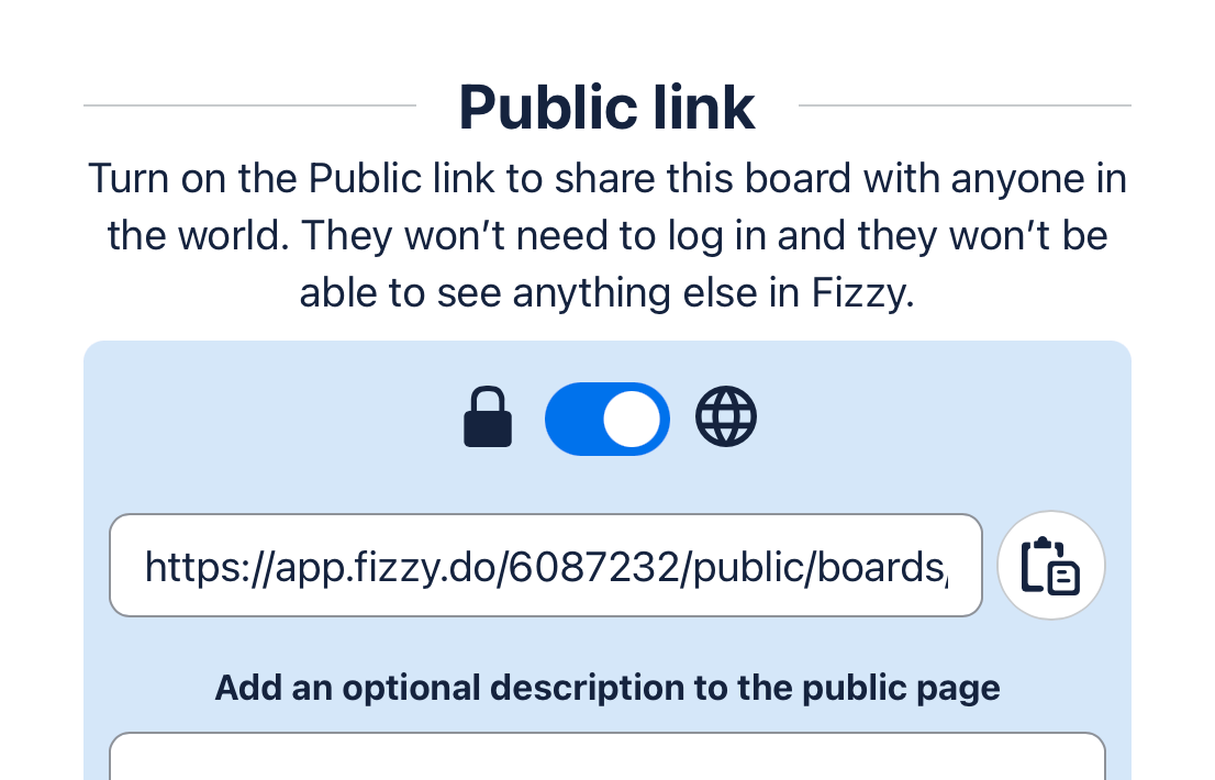 Public link